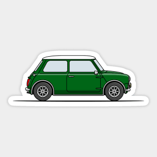 Classic Mini Cooper - Green Sticker